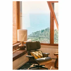 Abat jour en tissu bouclé | Luminaires