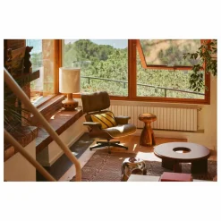 Abat jour en tissu bouclé | Luminaires