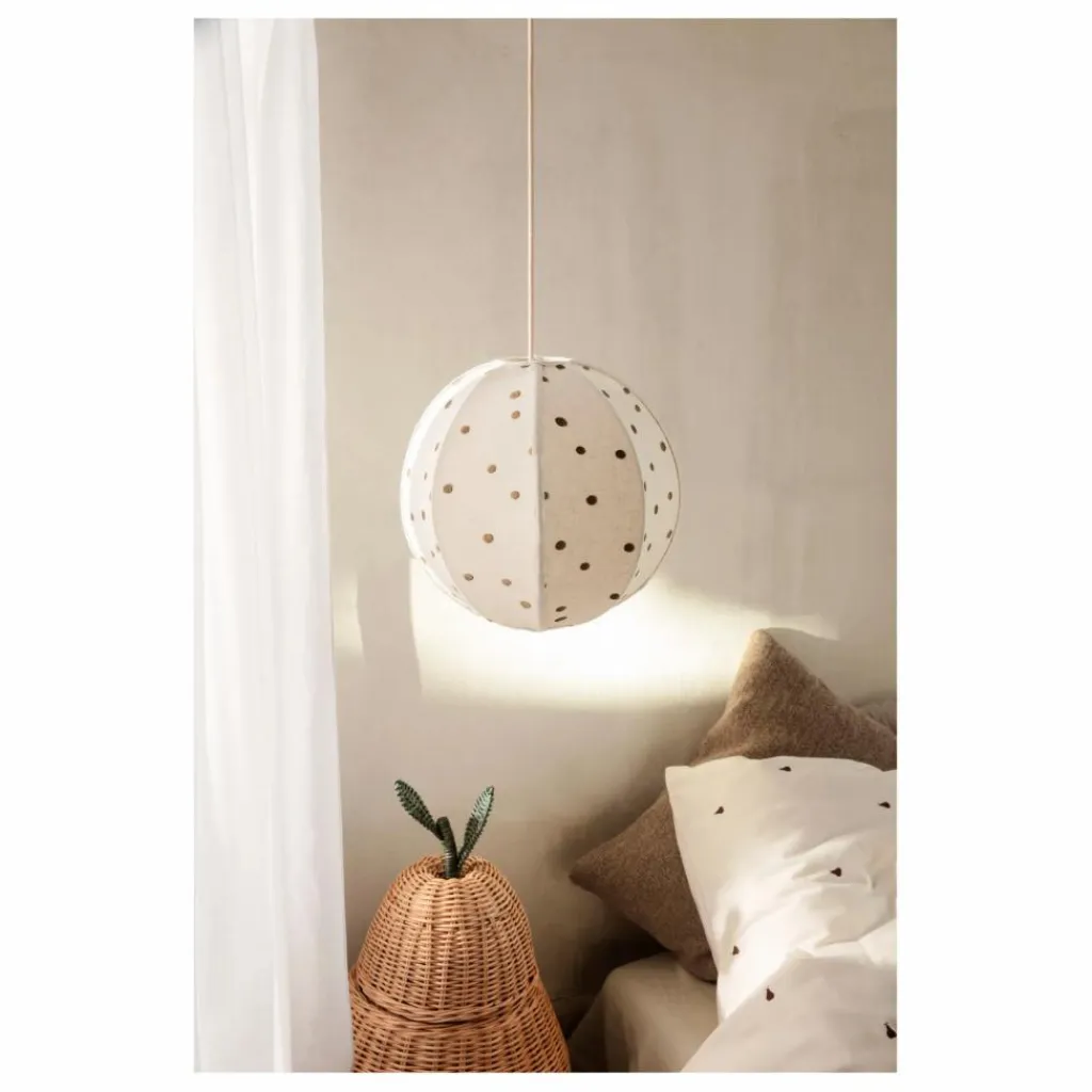 Hot Abat-jour brodé Pois | Enfant Luminaires|Lampes, Veilleuses Enfant