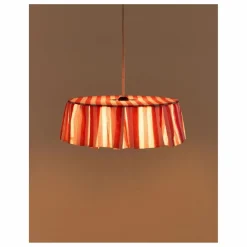 Online Abat-jour Vibes rayé en voile de coton bio | Enfant Luminaires|Lampes, Veilleuses Enfant