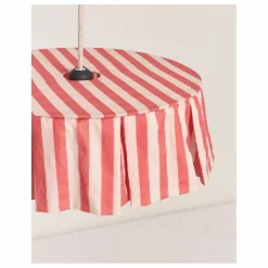 Online Abat-jour Vibes rayé en voile de coton bio | Enfant Luminaires|Lampes, Veilleuses Enfant