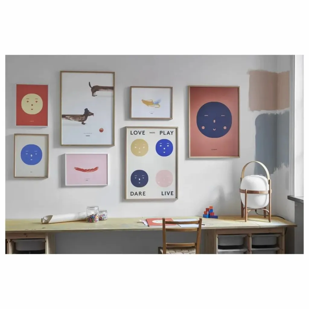 Outlet Affiche 4 émotions 50x70 cm Enfant Décoration Murale|Déco Murale Enfant