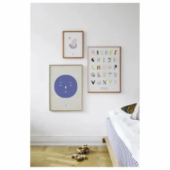 Hot Affiche Alphabet Spaghetti Enfant Décoration Murale|Déco Murale Enfant