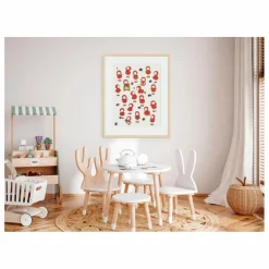 New Affiche Emilie | Enfant Décoration Murale|Déco Murale Enfant