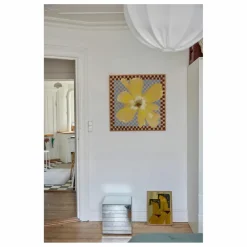 Clearance Affiche Flower with Checks 03 par Liat Greenberg Déco Murale, Papier Peint