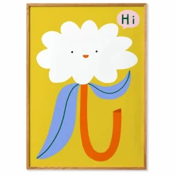 Best Affiche Hi Flower 01 Enfant Déco Murale Enfant