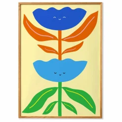 Discount Affiche Hi Flower 02 Enfant Décoration Murale|Déco Murale Enfant