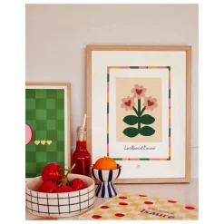 Outlet Affiche les Fleurs et l'Amour | Enfant Décoration Murale|Déco Murale Enfant