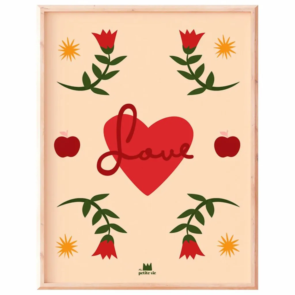 Outlet Affiche Love Enfant Décoration Murale|Déco Murale Enfant