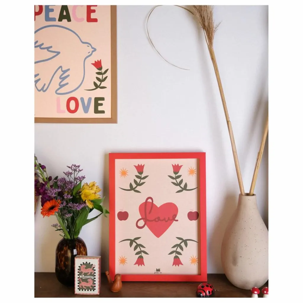 Outlet Affiche Love Enfant Décoration Murale|Déco Murale Enfant