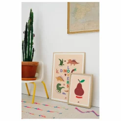 Affiche pédagogique Dinosaures Enfant Décoration Murale|Déco Murale Enfant
