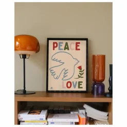 Discount Affiche Peace and Love Enfant Décoration Murale|Déco Murale Enfant