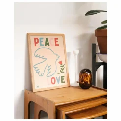 Discount Affiche Peace and Love Enfant Décoration Murale|Déco Murale Enfant