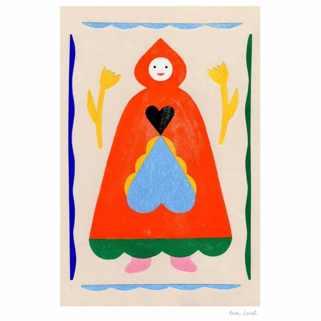 Online Affiche Personnage Cape Enfant Décoration Murale|Déco Murale Enfant