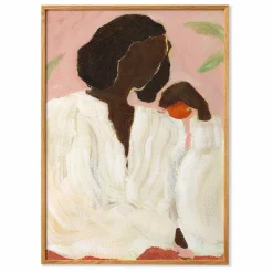 Best Affiche Pink Garden par Sacrée Frangine Déco Murale, Papier Peint