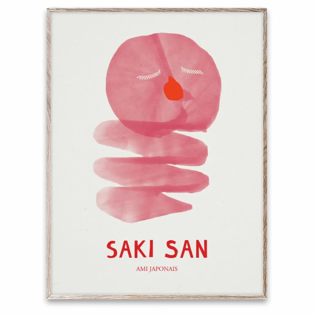 Outlet Affiche Saki San Enfant Décoration Murale|Déco Murale Enfant