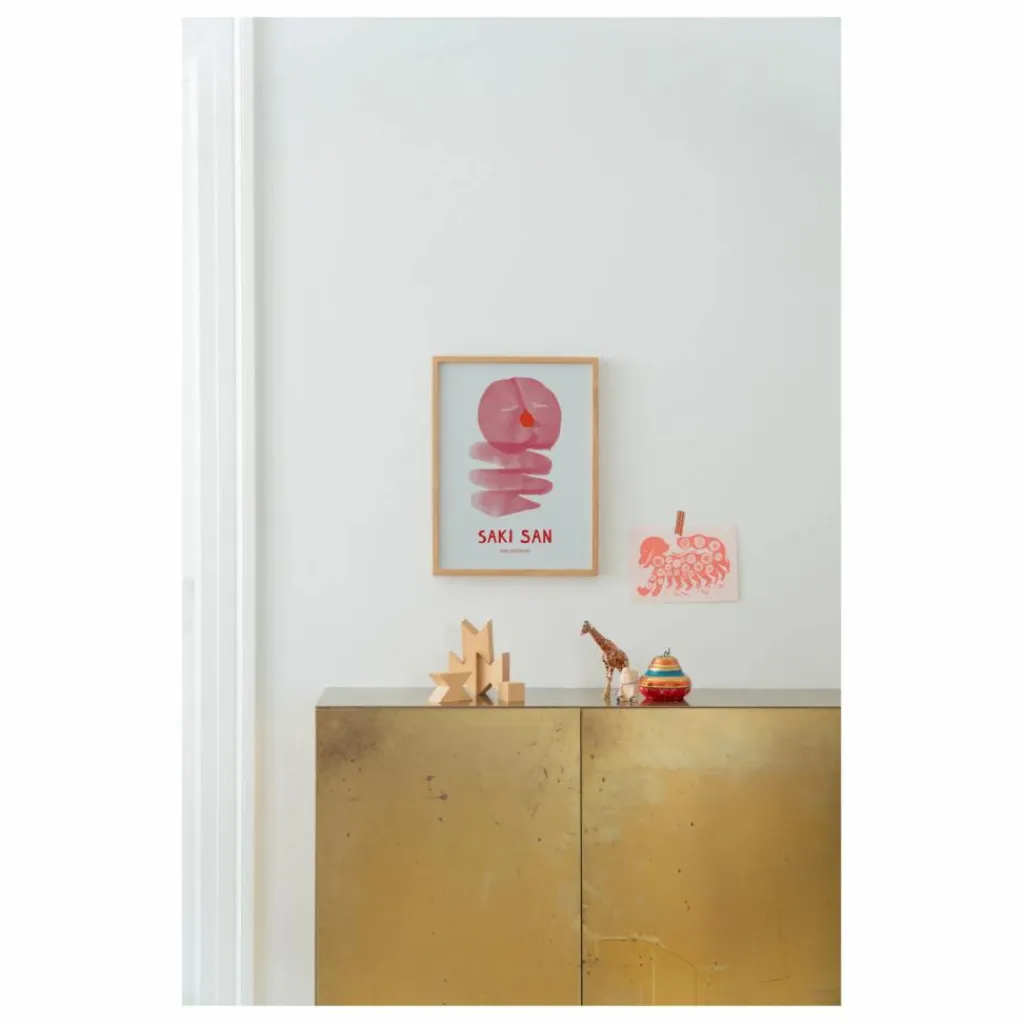 Outlet Affiche Saki San Enfant Décoration Murale|Déco Murale Enfant