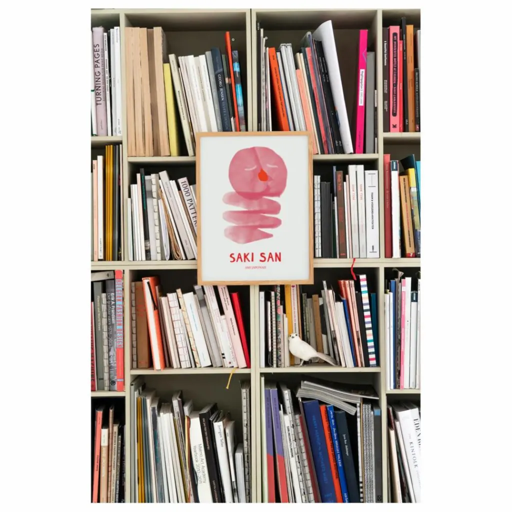 Outlet Affiche Saki San Enfant Décoration Murale|Déco Murale Enfant