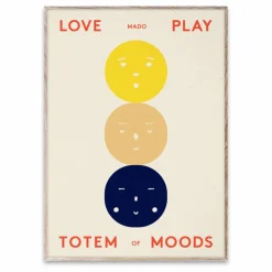 Sale Affiche Totem of Moods Déco Murale, Papier Peint