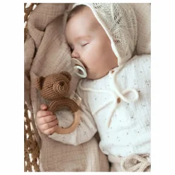 Anneau de dentition Bo l'Ourson | Hochets Et Anneaux De Dentition|Puériculture