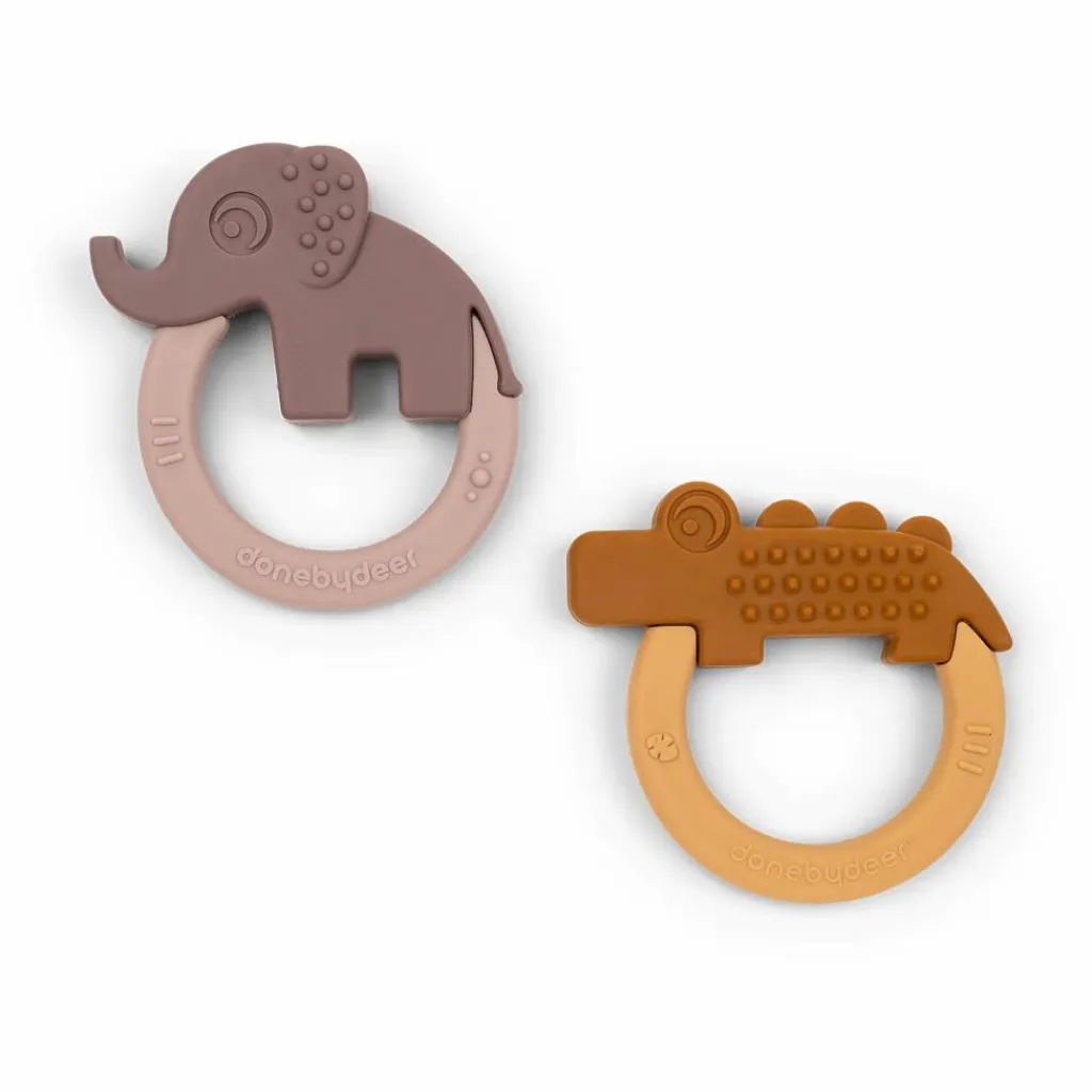 Online Anneau de dentition Deer - Set de 2 | Hochets Et Anneaux De Dentition|Puériculture