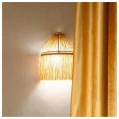 Outlet Applique en raphia | Luminaires