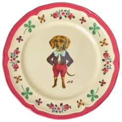 New Assiette à dessert en mélamine - x Nathalie Lété | Enfant Vaisselle Enfant