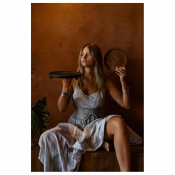 Discount Assiette avec piétement en terracotta | Art De La Table