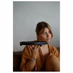 Discount Assiette avec piétement en terracotta | Art De La Table