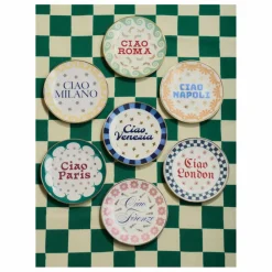Sale Assiette Ciao Roma | Art De La Table
