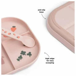 Hot Assiette compartimentée Tiny Farm | Premiers Repas|Puériculture