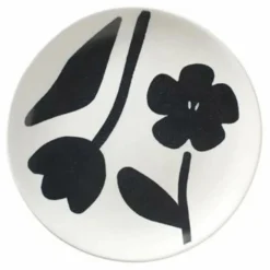 Outlet Assiette en grès Flora | Art De La Table