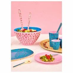 Discount Assiette rectangulaire en mélamine Cerises | Enfant Vaisselle Enfant