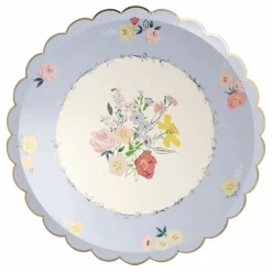 Sale Assiettes en carton English Garden - Set de 8 Enfant Décoration De Fête