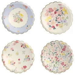 Sale Assiettes en carton English Garden - Set de 8 Enfant Décoration De Fête