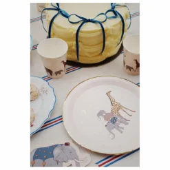 Outlet Assiettes en carton Safari Enfant Décoration De Fête