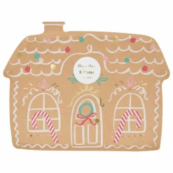 Online Assiettes en papier Gingerbread - Lot de 8 Enfant Décoration De Fête