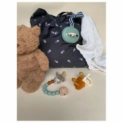 Hot Attache-tétine en caoutchouc naturel et bois d'hévéa | Puériculture|Vaisselle, Tétines