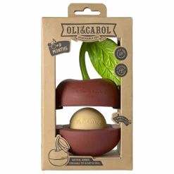 Discount Balle sonore 3 en 1 Mery la Cerise Hochets Et Anneaux De Dentition|Jouets D'Éveil