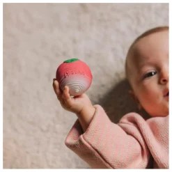 Best Balles sensorielles Salade de légumes - Lot de 3 Hochets Et Anneaux De Dentition|Jouets D'Éveil