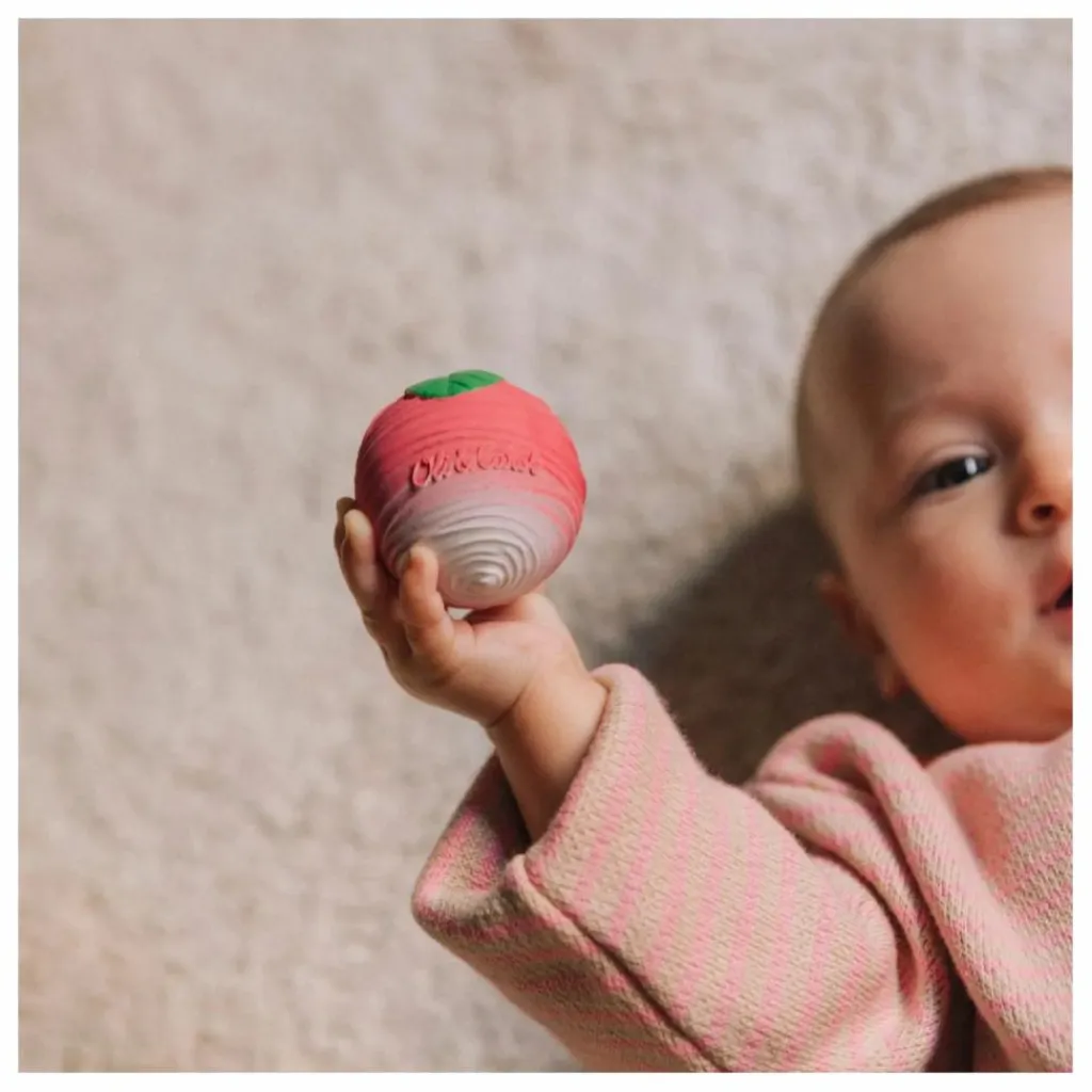 Best Balles sensorielles Salade de légumes - Lot de 3 Hochets Et Anneaux De Dentition|Jouets D'Éveil