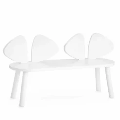 Banc en chêne Souris | Enfant Chaises Enfant