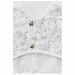 Sale Bavoir à manches enduit Toile de Jouy | Bavoirs|Puériculture