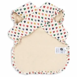 Hot Bavoir à volants Comea Cœurs Bavoirs|Puériculture