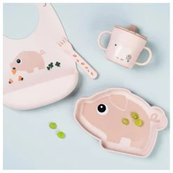 Bavoir en silicone Pigee | Bavoirs|Puériculture