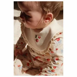 Online Bavoirs à volant en coton bio Marmalade - Set de 2 | Bavoirs|Puériculture