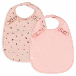 New Bavoirs à volants Cherry Sparkle - Set de 2 | Bavoirs|Bavoirs, Langes