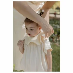 Online Bavoirs pétale Daisies en coton bio - Set de 3 Bavoirs|Puériculture