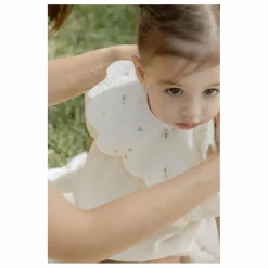 Online Bavoirs pétale Daisies en coton bio - Set de 3 Bavoirs|Puériculture