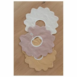 Sale Bavoirs pétale en coton bio - Set de 3 | Bavoirs|Puériculture